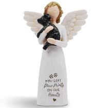 Presente comemorativo Borlesta Dog Angel, estatueta para perda de cachorro Presente comemorativo Borlesta Dog Angel, estatueta para perda de cachorro