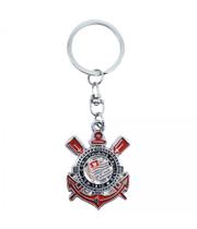 Presente Corinthians Corinthiano Chaveiro Metal Brasão Presente Corinthians Corinthiano Chaveiro Metal Brasão