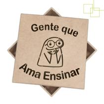 Presente Criativo Engraçado Para Dia dos Professores Caixinha em MDF 12x12x5 Presente Criativo Engraçado Para Dia dos Professores Caixinha em MDF 12x12x5