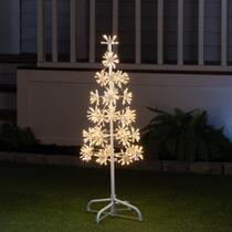 Presente de alta linha Metal Cluster Tree de 3 pés e 448 luzes LED cintilantes