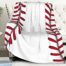 Presente de aniversário Throw Blanket AUIVTY Baseball para meninos de 8 a 12 anos Presente de aniversário Throw Blanket AUIVTY Baseball para meninos de 8 a 12 anos