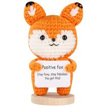 Presente de apoio emocional positivo Crochet Fox JUMBOW ABSORD Presente de apoio emocional positivo Crochet Fox JUMBOW ABSORD