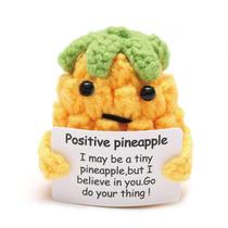 Presente de crochê feito à mão Pickle BIUBABIU para suporte emocional