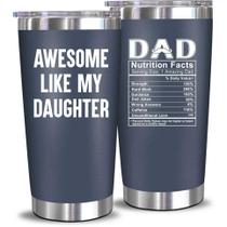 Presente de Dia dos Pais Tumbler NewEleven para papai 600 ml