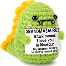 Presente de dinossauro de pelúcia Grandma Saurus RAWR I Love You