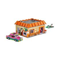 Presente De Férias Para Meninos E Meninas, Modelo De Cena De Rua De Lanchonete MOC, Blocos De