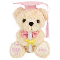 Presente de formatura Bear Numyawl Class of 2025 para meninas de 20 cm