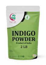 Presente de iogue em pó de índigo para cabelo, 1 kg, ideal para cabelos pretos escuros