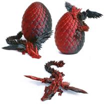 Presente de Páscoa de dragão voador em ovo impresso em 3D da Toy Flavery