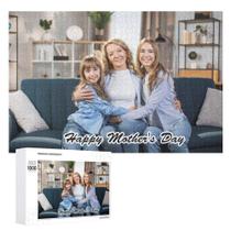 Presente de quebra-cabeça personalizado para mãe, aniversário e casamento Presente de quebra-cabeça personalizado para mãe, aniversário e casamento