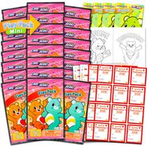 Presente de sala de aula de Dia dos Namorados pacote de 24 minilivros para colorir Care Bears - Bendon