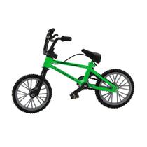 Presente de simulação criativa de bicicleta de dedo modelo Mini Alloy