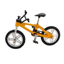 Presente de simulação criativa de bicicleta de dedo modelo Mini Alloy