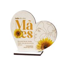 Presente Delicado 20 Kit Coração Decorativo Dia das Mães