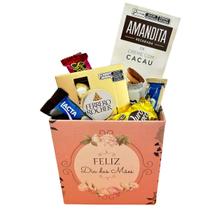 Presente Dia das Mães Cesta de Chocolate Mimo Especial Presente Dia das Mães Cesta de Chocolate Mimo Especial