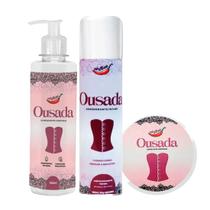 Presente Dia Das Mães Kit Esfoliante Hidratante Desodorante Íntimo Cuidado Completo Corporal