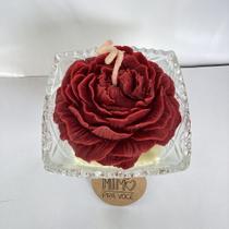 Presente dia das mães vela Aromática modelo Rosa/vela perfumada enfeite decorativo