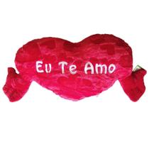 Presente dia dos namorados almofada de coração eu te amo pelucia - Fizzy