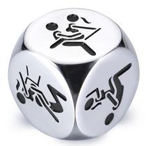 Presente: Dia dos Namorados de Natal em Aço Inoxidável Dice Wareon Presente: Dia dos Namorados de Natal em Aço Inoxidável Dice Wareon