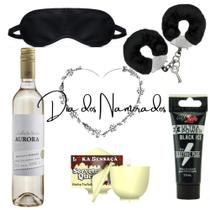 Presente Dia Dos Namorados Kit Sex Shop + Vinho 5 Itens - Casa da Revenda