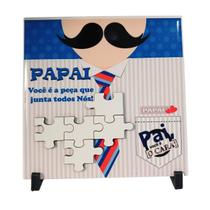 Presente Dias dos Pais Azulejo Personalizado Exclusivo