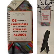 Presente Enfeite Porcelana Frase Grandes Professores Top