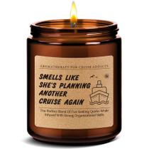 Presente engraçado para entusiastas de viagens Candle MOTVZC Presente engraçado para entusiastas de viagens Candle MOTVZC