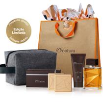 Presente Essencial masculino com nécessaire Presente Essencial masculino com nécessaire