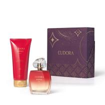 Presente Eudora Perfume Imensi Deo colônia 100ml + Hidratante corporal 200ml Alive feminino (2 Itens)