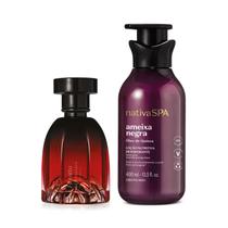 Presente Floratta Red Passion + Nativa Spa Ameixa Negra