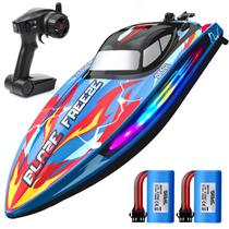 Presente infantil RC Boat DEERC Fast for Pool & Lake, 20 MPH e mais de 40 minutos