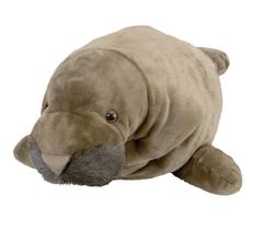 Presente infantil Stuffed Animal Wild Republic Jumbo Manatee 76 cm