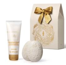 Presente Kit Lily Oboticário Hidratante 75g + 2 Sabonetes Caixa Lacrada