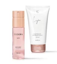 Presente Kit Lyra: Loção Hidratante Corporal 150ml + Body Spray 100ml Eudora