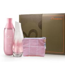 Presente Luna Colônia Feminina 75ml Com Body Splash 200ml e Mini Necessarie