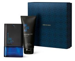 Presente masculino kit estojo quasar natal 2023 o boticário