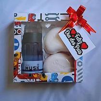Presente Masculino Musk Intense Desodorante + 2 Sabonete jequiti