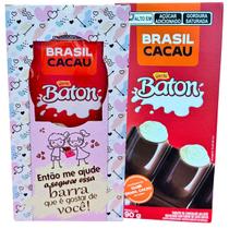 Presente Mimo de Páscoa Barra de Chocolate Baton Serenata