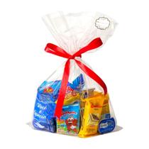 Presente Mini café da manhã bebidas e guloseimas-19 itens Presente Mini café da manhã bebidas e guloseimas-19 itens