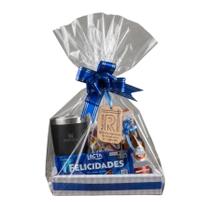 Presente na Caixa Dia dos Pais com Cerveja , Copo Térmico, Chocolate e Snacks