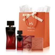 Presente Natura Essencial Supreme Feminino: Kit Floral Marcante 3 Produtos e Miniatura