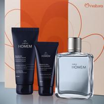 Presente natura homem com hidratante para o corpo e mãos Presente natura homem com hidratante para o corpo e mãos