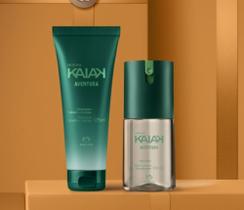 Presente Natura Kaiak Aventura Masculino Cuidados Body Splash 100ml Shampoo Cabelo e Corpo 125ml