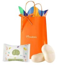 Presente Natura Mamãe E Bebe - 2 Sabonetes+lenços Umedecidos Presente Natura Mamãe E Bebe - 2 Sabonetes+lenços Umedecidos
