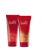 Presente Natura Meu Primeiro Humor Geleia de Banho Iluminadora 75ml + Hidratante Iluminador 75g Presente Natura Meu Primeiro Humor Geleia de Banho Iluminadora 75ml + Hidratante Iluminador 75g