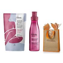 Presente Natura tododia Amora vermelha e Jabuticaba Hidratante Body Splash3 itens