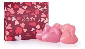 Presente Natura Tododia Sabonetes Sortidos Corações 4 Barras