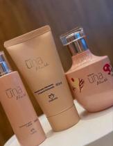 Presente Natura Una Blush 1 Deo Parfum+Hidratante Corporal+Perfume para cabelo Presente Natura Una Blush 1 Deo Parfum+Hidratante Corporal+Perfume para cabelo