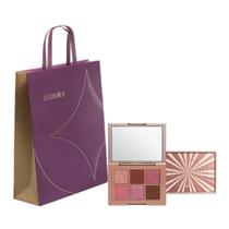 Presente Paleta De Sombras Compacta Rosé Shine Tons Matte E Com Brilho Niina Secrets Eudora Com Sacola Presenteável REF 85398 Presente Paleta De Sombras Compacta Rosé Shine Tons Matte E Com Brilho Niina Secrets Eudora Com Sacola Presenteável REF 85398