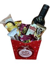 Presente Para Amigo Secreto A Melhor Cesta Mini Vinho Bombom